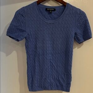 Brooks Brothers Light Blue Knit Sweater